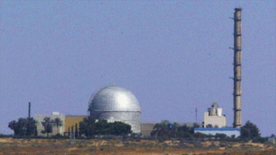 La central nuclear isrealí Dimona, en el desierto del Néguev, en el sur de los territorios ocupados palestinos.