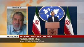 Jofré Leal: Irán ha logrado desarrollarse pese a sanciones de EEUU