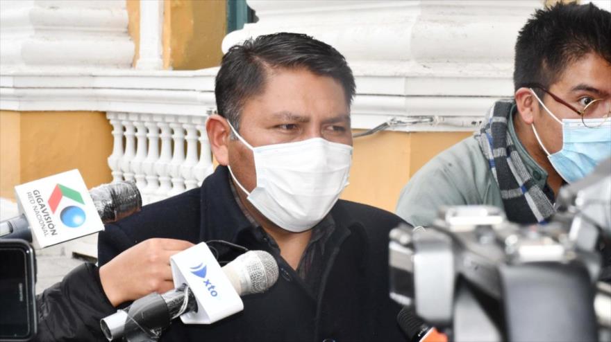 El diputado por el Movimiento al Socialismo (MAS) Juanito Angulo.