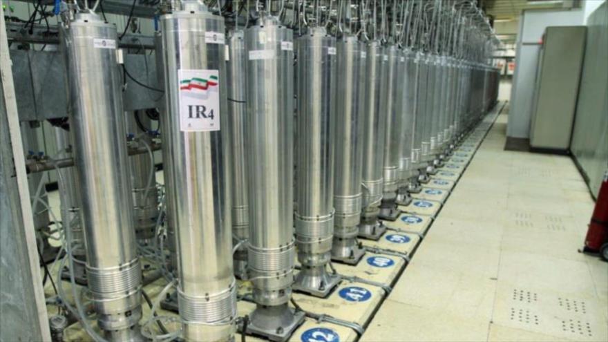 Centrifugadoras en el complejo nuclear de Natanz (centro de Irán).
