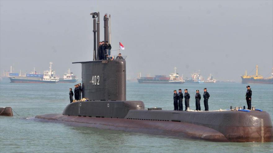 El submarino indonesio KRI Nanggala-402.