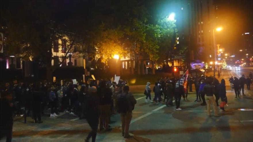 No baja el tono de la protesta contra la violencia racial en EEUU