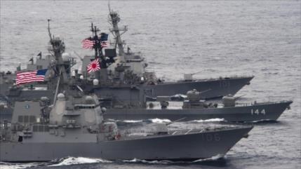 Japón, Francia y EEUU realizarán maniobras en desafío a China