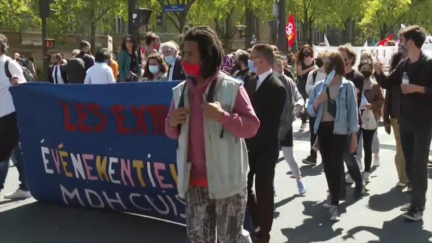 Protestan en Francia por reforma del sistema de seguro de desempleo
