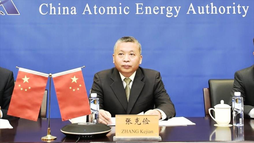 El director de la Administración Espacial Nacional China, Zhang Kejian.