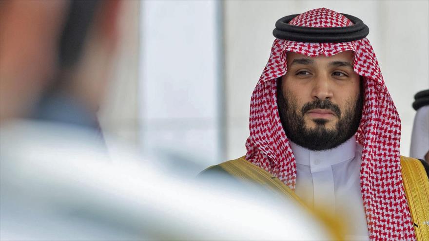 El príncipe heredero saudí, Mohamad Bin Salman, durante un discurso en Riad, capital saudí, 20 de noviembre de 2019. (Foto: AFP)