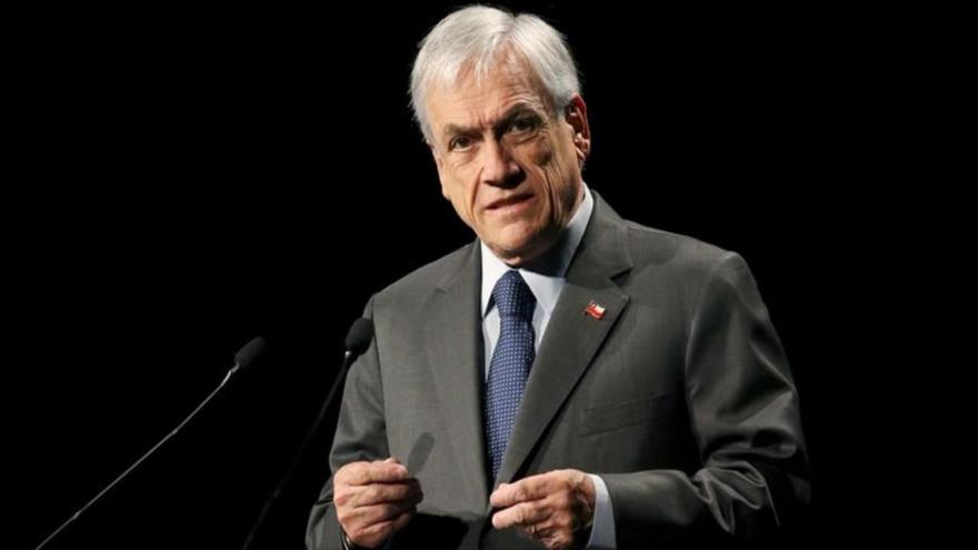 Presidente de Chile, Sebastián Piñera, ofrece un discurso en Santiago, la capital, 29 de enero de 2020. (Foto: Reuters)