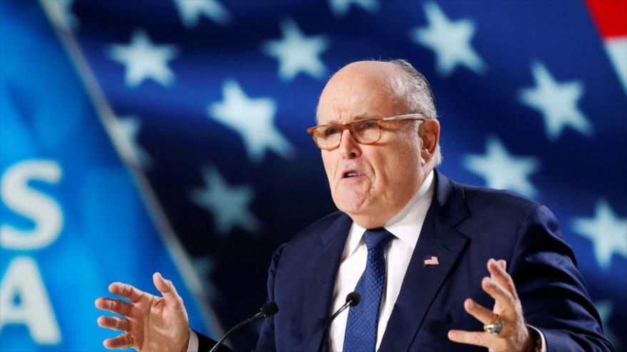 Rudy Giuliani, abogado del expresidente de EE.UU. Donald Trump.