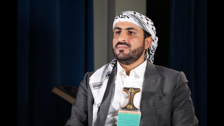 El portavoz del movimiento popular yemení Ansarolá, Muhamad Abdel Salam.