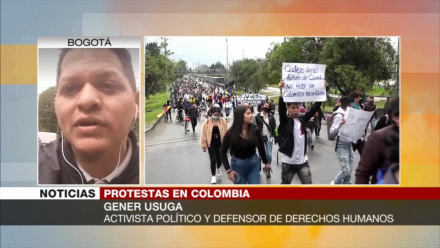 Activista colombiano: Cuenten que al pueblo lo están matando