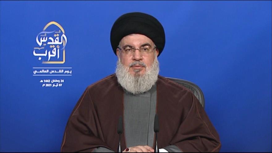 Líder de Hezbolá: Se ven signos del declive del régimen israelí | HISPANTV