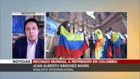  Sánchez Marín: Colombianos necesitan apoyo de todo el mundo
