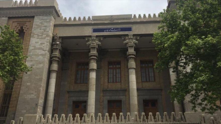 La sede de la Cancillería de Irán en Teherán, la capital.