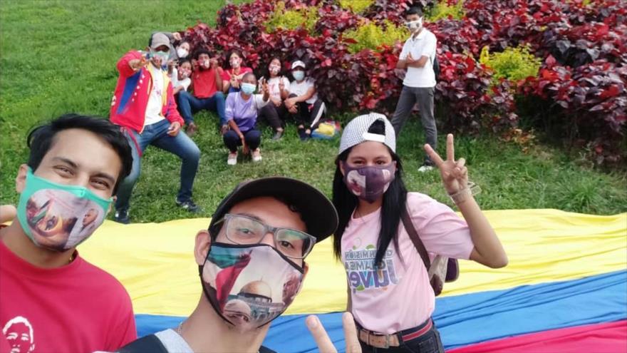 Vídeo: Jóvenes venezolanos alzan la voz en apoyo a los palestinos | HISPANTV