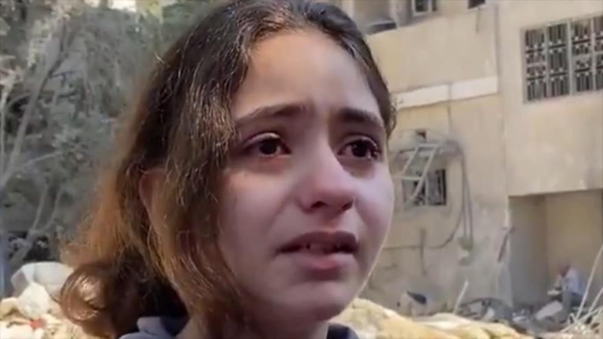 “¡Solo tengo 10 años!”: Infancia bajo bombas israelíes en Gaza