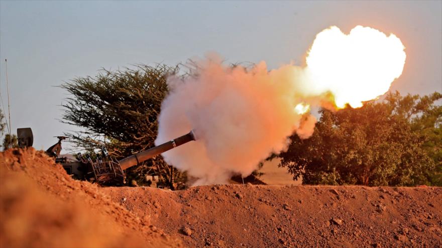 Fuerzas israelíes atacan la asediada Franja de Gaza, 17 de mayo de 2021. (Foto: AFP)