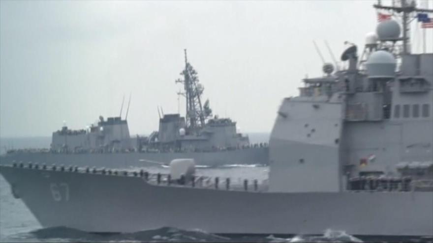 Revivida tensión China-EEUU: Buque de EEUU cruza estrecho de Taiwán