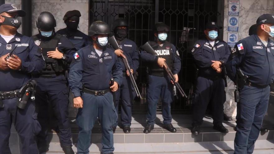Repudian respaldo de policías panameños a antidisturbios colombianos