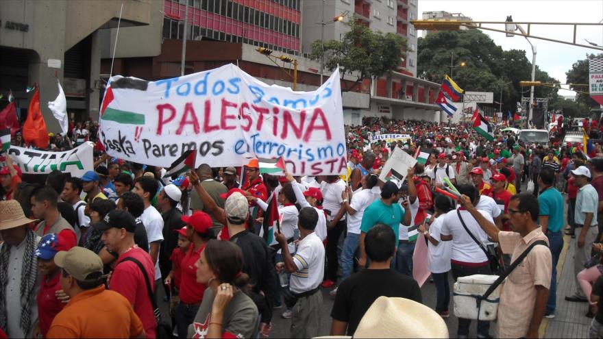 Venezuela se moviliza en solidaridad con el pueblo de Palestina | HISPANTV