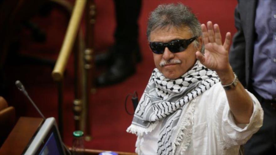 Excombatiente de las extintas Fuerzas Armadas Revolucionarias de Colombia (FARC) Jesús Santrich.
