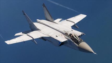 Caza MiG-31 ruso intercepta avión noruego sobre el mar de Barents