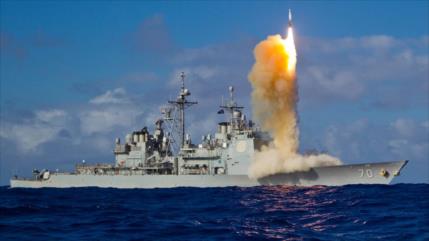 Buque militar de EEUU no logra interceptar un misil en una prueba