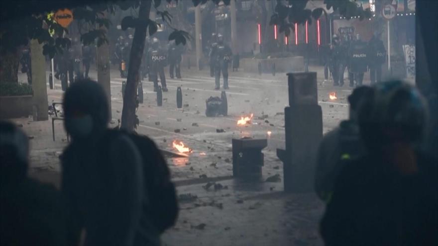 Protestas antigubernamentales continúan en Colombia