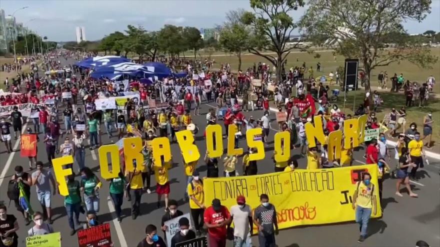 Apoyo a Palestina. Juicio a Bolsonaro. Solidaridad con Cuba- Boletín: 12:30- 30/05/2021