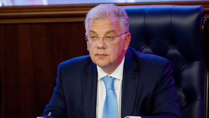 El jefe del Servicio Federal de Cooperación Militar y Técnica ruso, Dmitri Shugayev. (Foto: TASS)