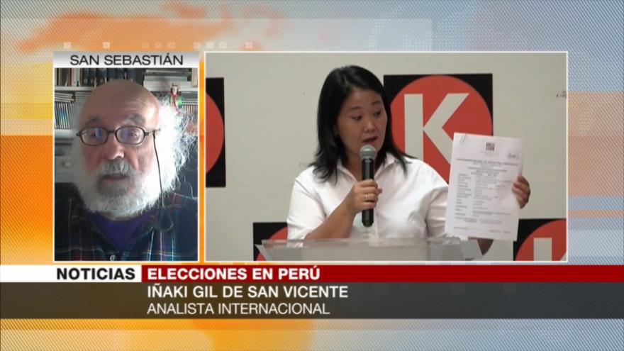 Iñaki Gil explica qué defienden partidarios de Keiko ante Castillo