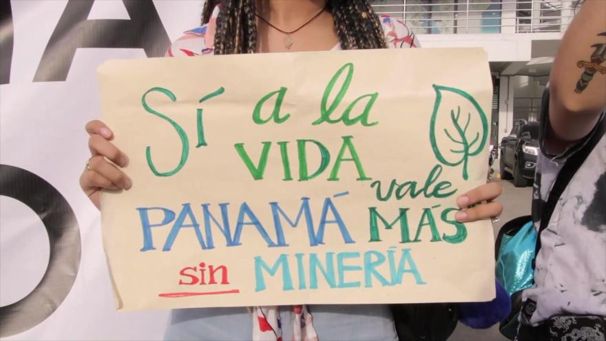 Siguen las protestas en rechazo a la minería metálica en Panamá