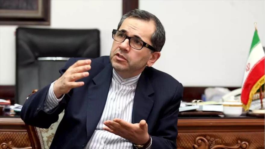 El representante permanente iraní ante la Organización de las Naciones Unidas (ONU), Mayid Tajt Ravanchi.