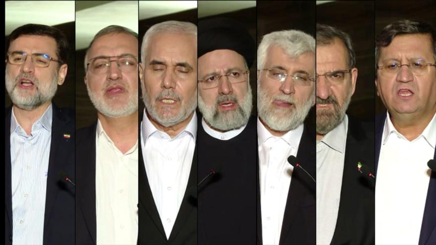 Primer debate de los candidatos a las presidenciales de Irán