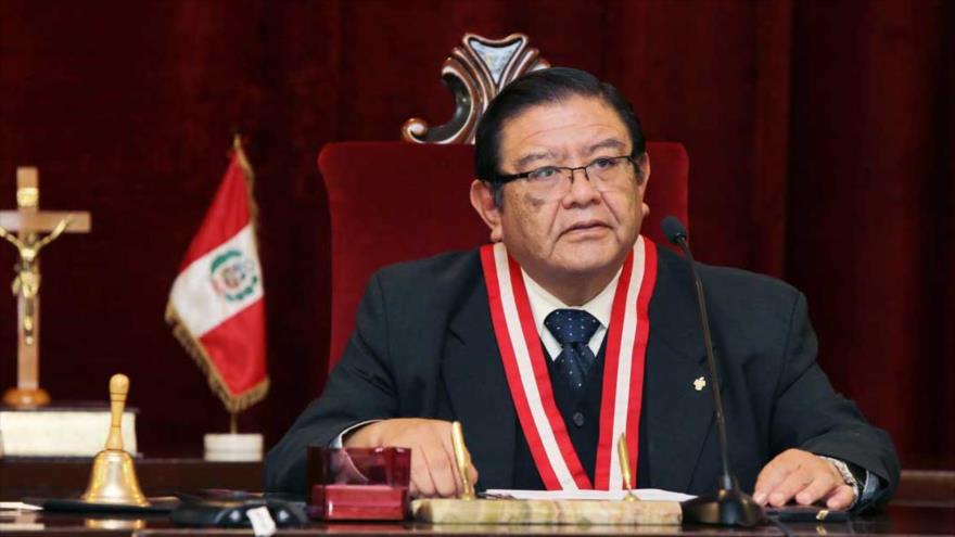 El magistrado del Jurado Nacional de Elecciones de Perú (JNE), Jorge Luis Sala.