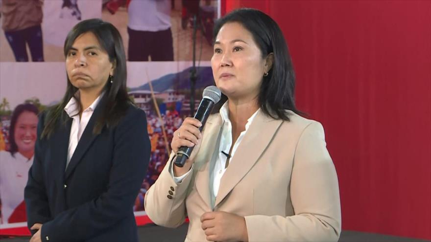 Fiscal de Perú pide prisión preventiva para candidata Fujimori