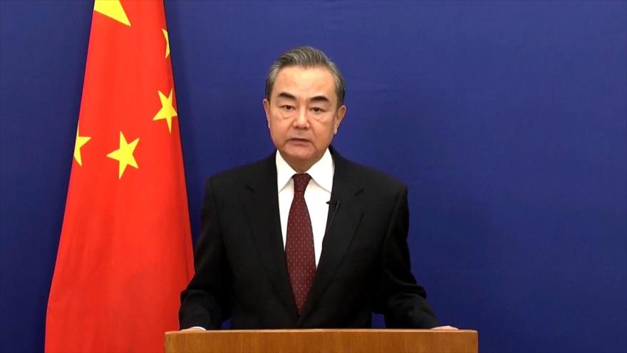 El canciller de China, Wang Yi.
