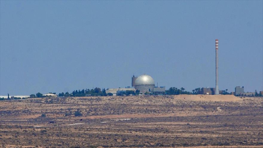 La central nuclear isrealí Dimona, en el desierto del Néguev, en el sur de los territorios ocupados palestinos.
