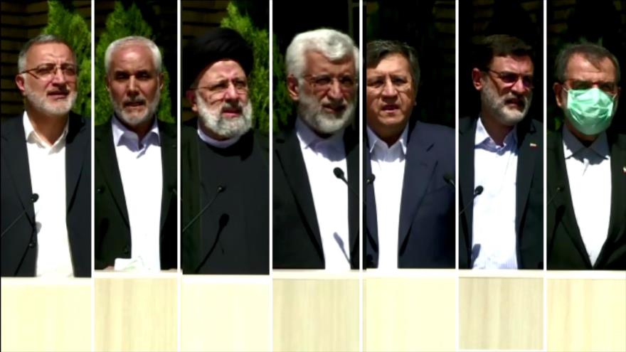 De cara a elecciones, candidatos promueven sus planes en Irán