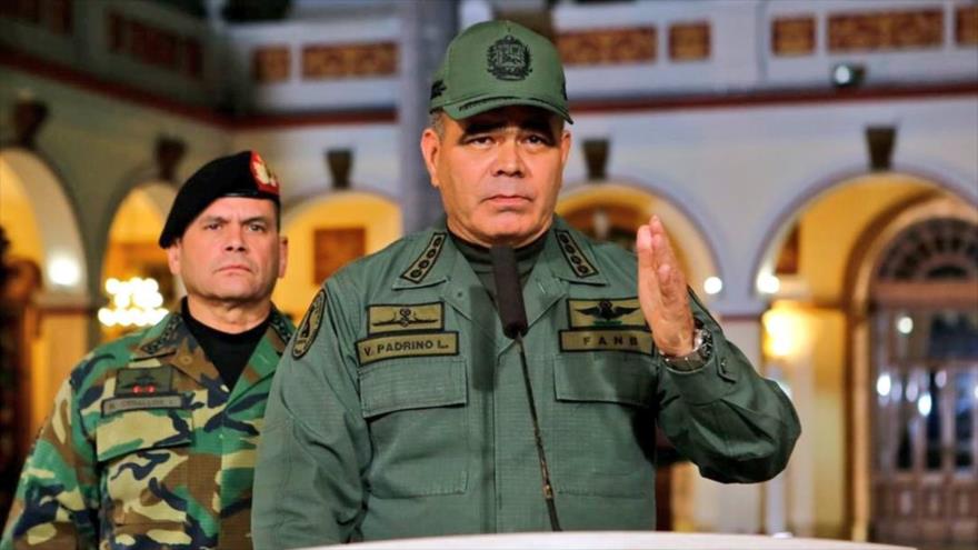 El ministro venezolano de Defensa, Vladimir Padrino López.