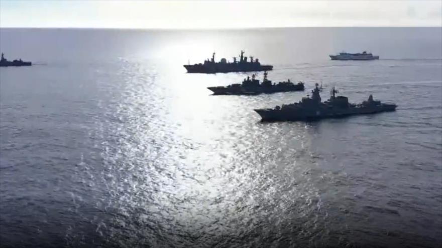 Vídeo: Armada rusa maniobra a gran escala en océano Pacífico 