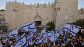 Colonos corean “muerte a los árabes” en polémica marcha en Al-Quds