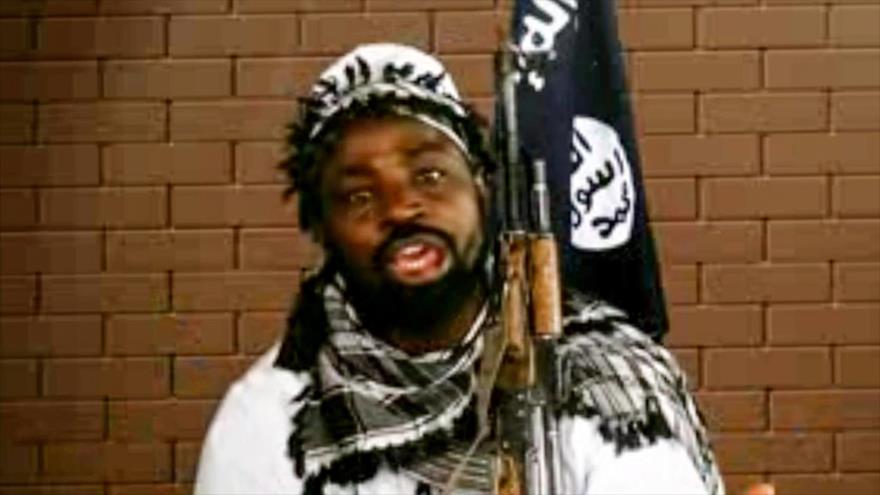 Captura de vídeo en que aparece el líder del grupo terrorista Boko Haram, Abubakar Shekau, divulgado el 2 de enero de 2018.