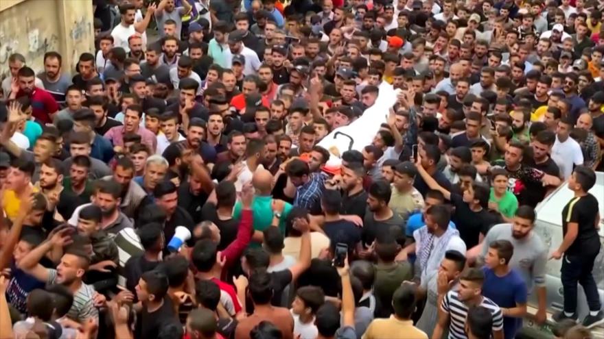 Se realiza el funeral del adolescente palestino asesinado por Israel