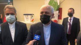 Canciller de Irán: Las urnas determinan el rumbo del país