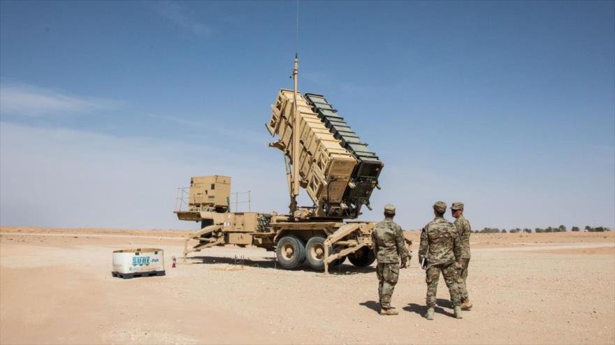 Un sistema de defensa antimisiles Patriot cerca de la base Prince Sultán, en Arabia Saudí. (Foto: Wall Street Journal)