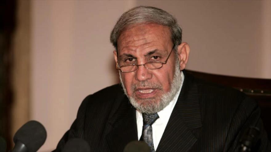 Mahmud al-Zahar, cofundador del Movimiento de Resistencia Islámica de Palestina (HAMAS).