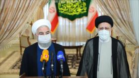 Rohani: Gobierno está dispuesto a cooperar con el presidente electo