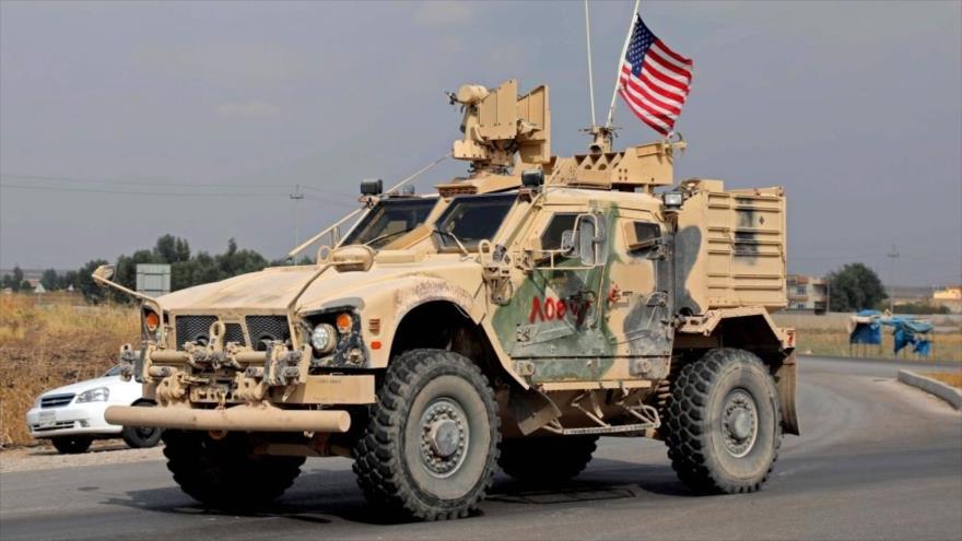 Un vehículo militar de EE.UU. en la provincia de Dohuk, Irak, 21 de octubre de 2019. (Foto: AFP)