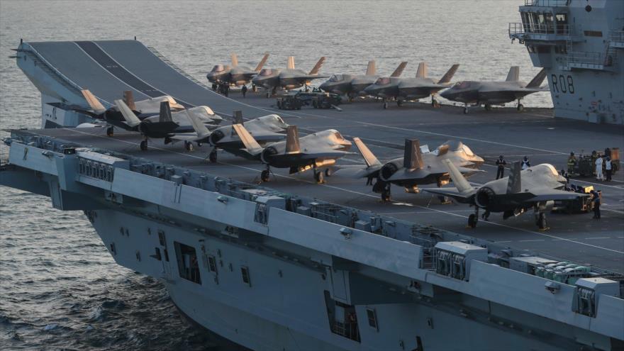 Informes: Londres envía portaviones cerca de bases rusas en Siria | HISPANTV