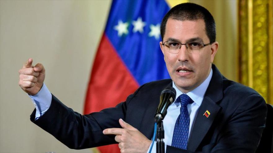 El ministro de Asuntos Exteriores de Venezuela, Jorge Arreaza.